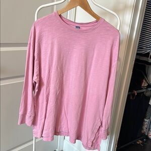Pink Long Sleeve Shirt